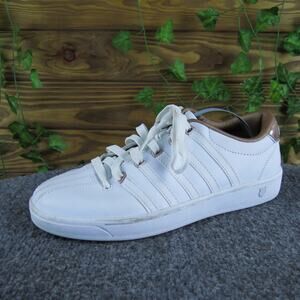 Kswiss Women's Sneaker White Synthetic Sz 7 Medium Gently Used‎ 2025